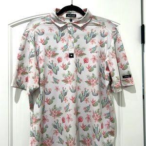 Bad Birdie - Scottsdale Cactus Polo (Men’s Medium)